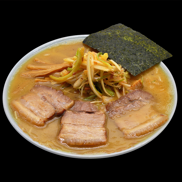 Spicy & Tasty Green Onion Chashu Ramen